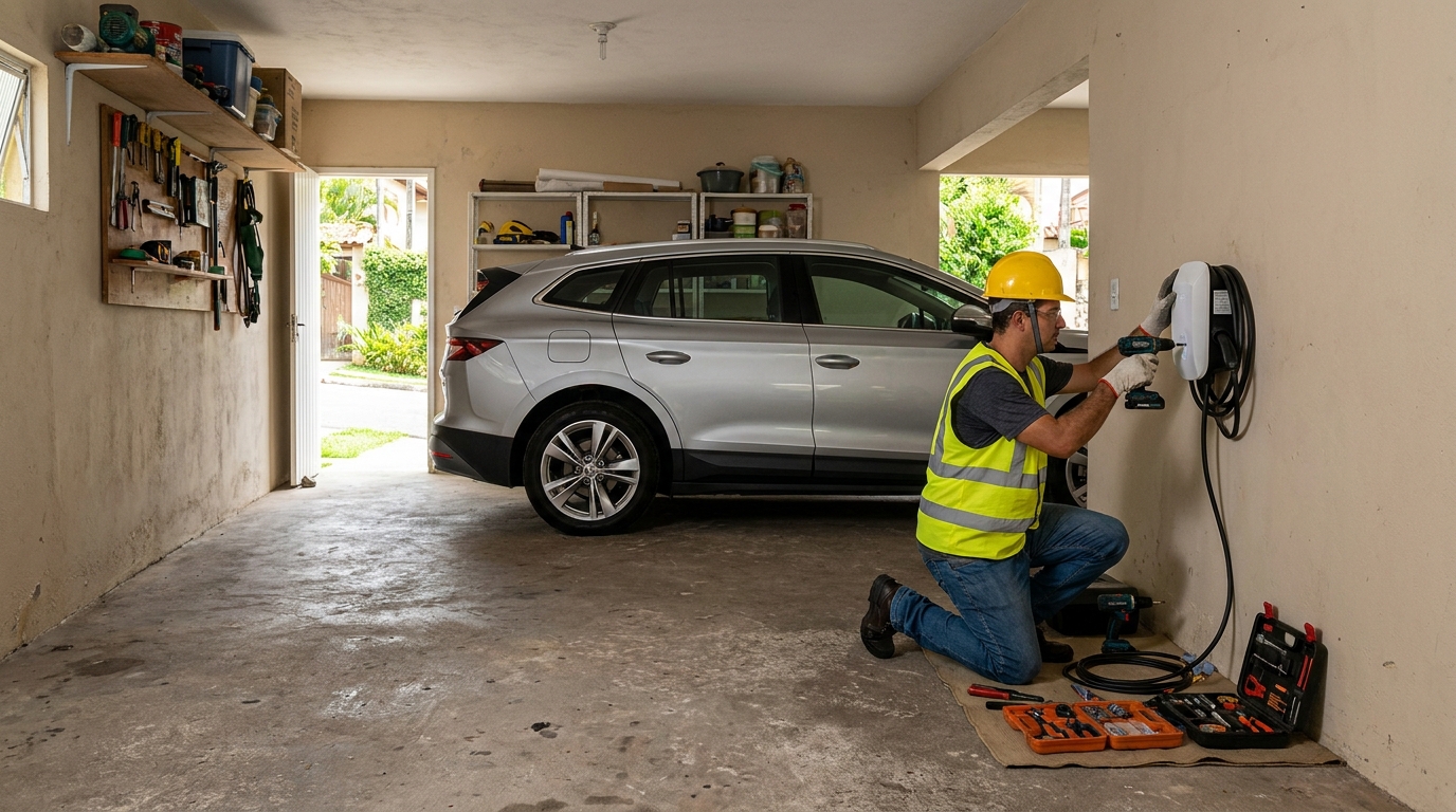 Instalação em Garagem ou Condomínio em Criciúma‑SC