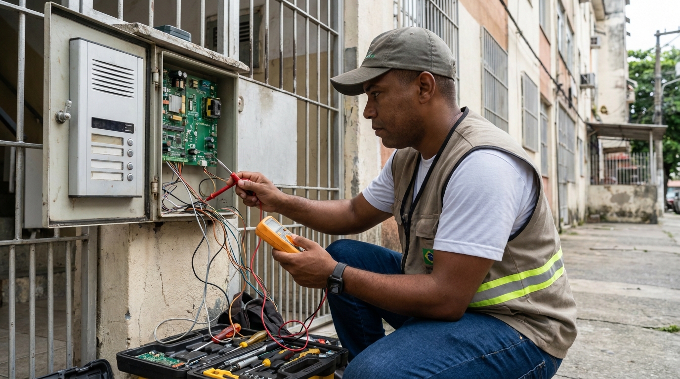 Reparo de Placa e Campainha em Criciúma‑SC